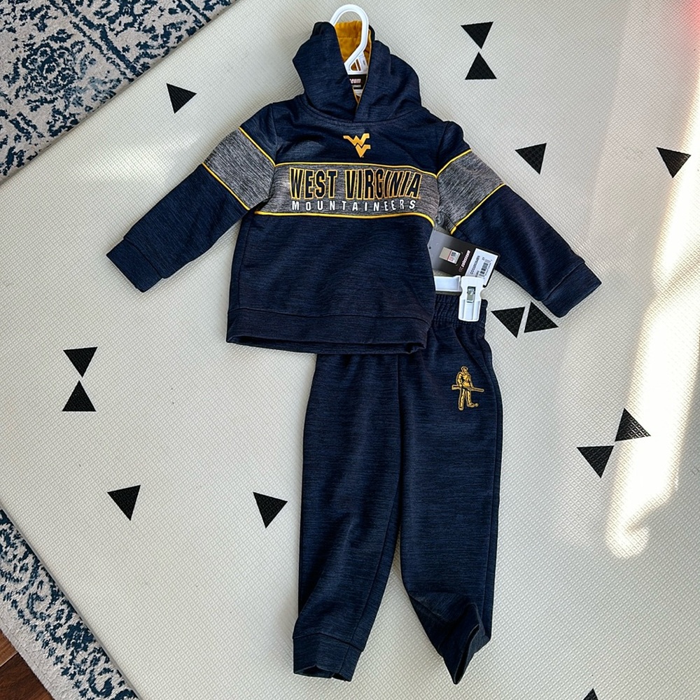 WVU Toddler Tracksuit